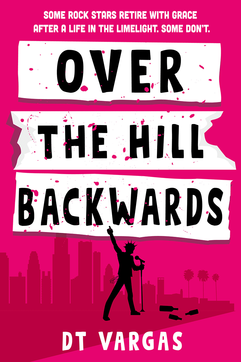 Over The Hill Backwards, a comedy novel by Damian VAagas